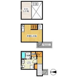 アースクエイク名港の物件間取画像